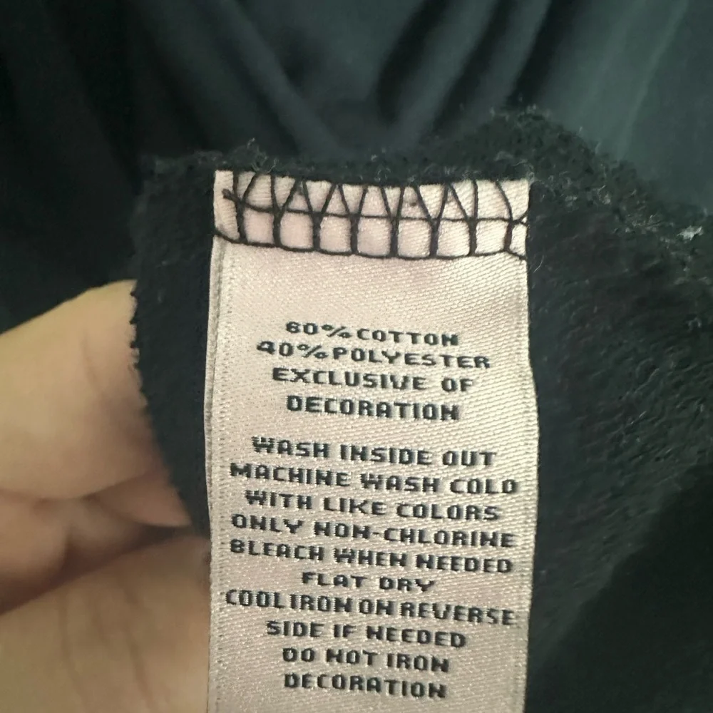 Black Women's Cropped Hoodie Top
